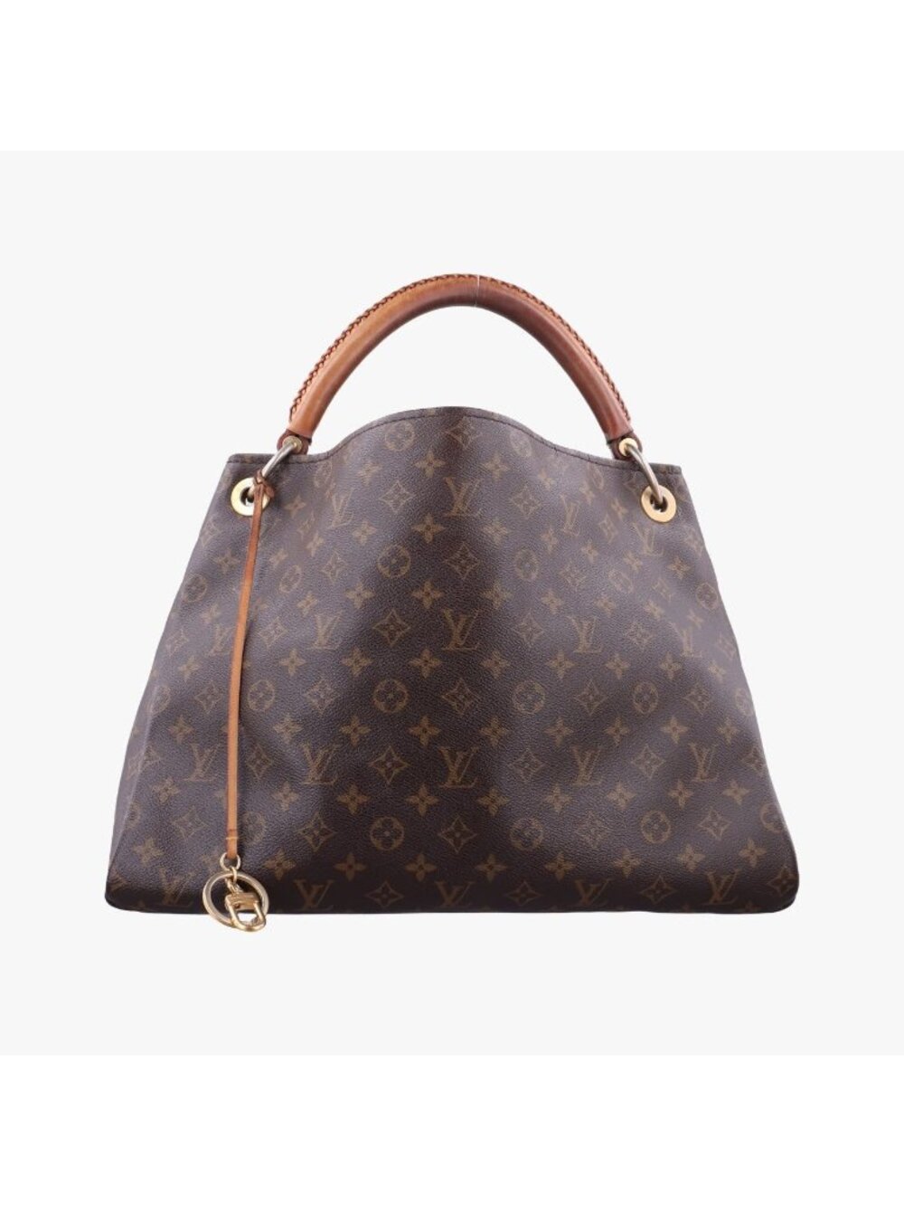 Louis Vuitton Artsy MM Monogram Brown Canvas Shoulder Bag